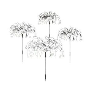 Luzes LED solares para jardim e área externa