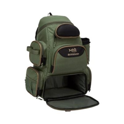 Mochila de Pesca Bassdash - Leve e Tática com Caixa Multifuncional Mochila de Pesca Bassdash - Leve e Tática com Caixa Multifuncional
