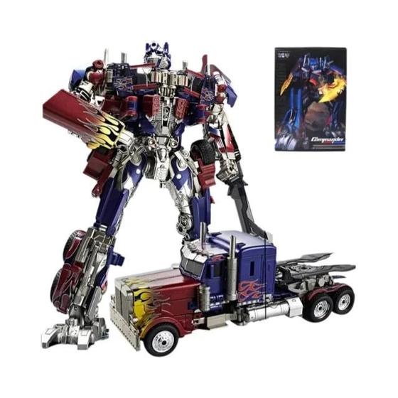 Robô Optimus Prime Transformável 30cm - Brinquedo de Liga Metálica para Crianças Robô Optimus Prime Transformável 30cm - Brinquedo de Liga Metálica para Crianças