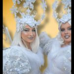 Fadas Brancas de Inverno — Personagens para Festas