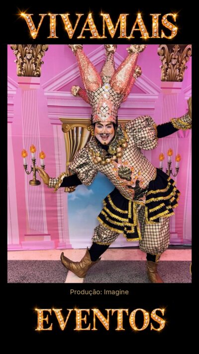 Bobos da Corte — Personagens para Eventos Atração para festas — Imagine — VivaMais Eventos