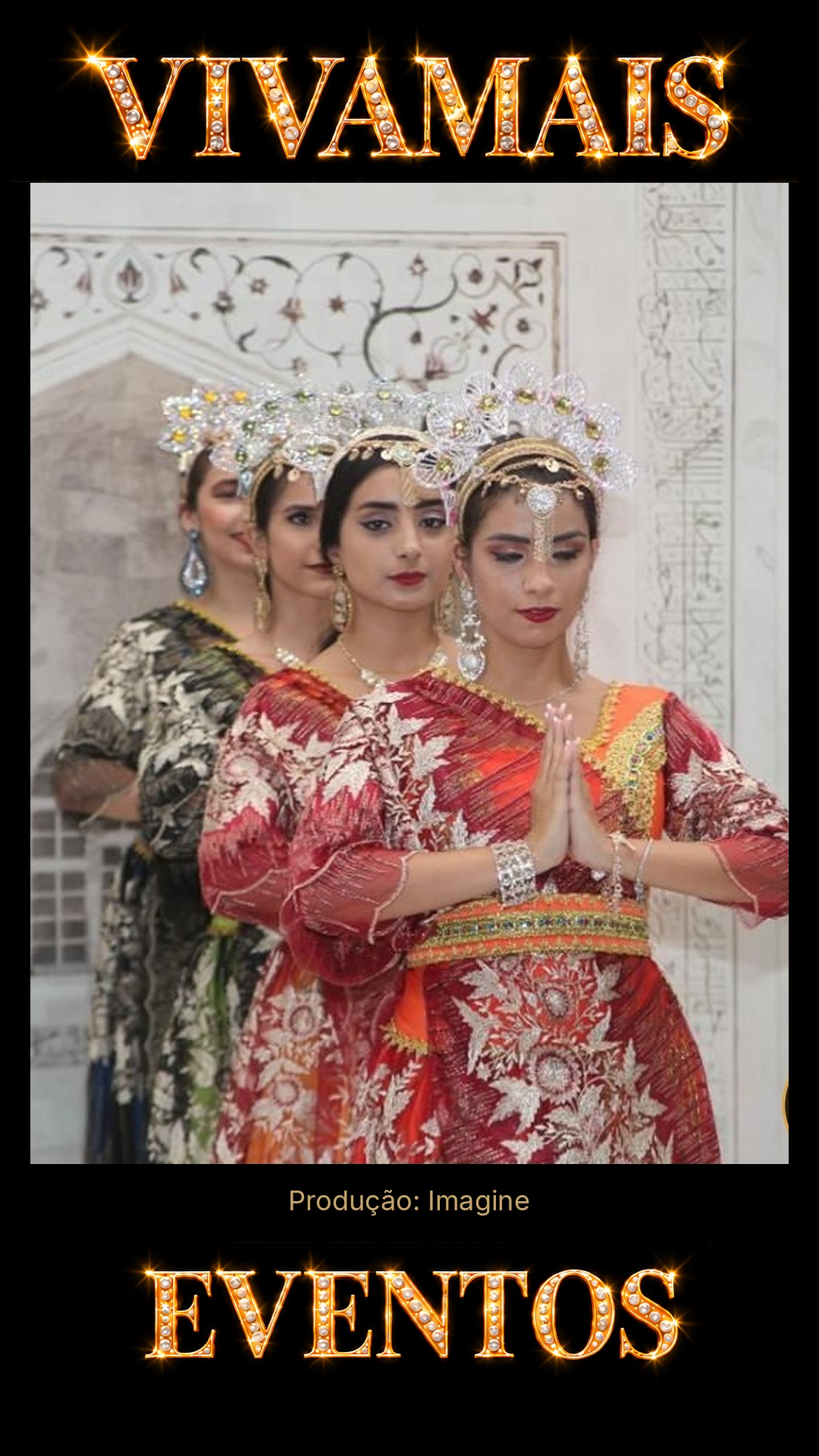 Corte Oriental para Eventos GO Atração para festas — Imagine — VivaMais Eventos