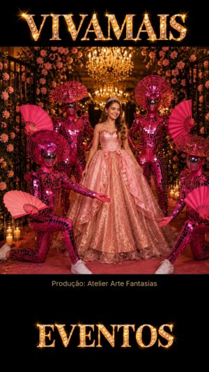 Atração para festas — Atelier Arte Fantasias — VivaMais Eventos