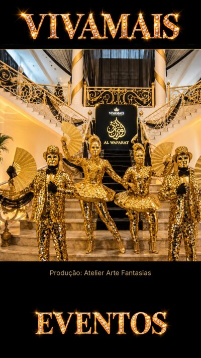 Atração para festas — Atelier Arte Fantasias — VivaMais Eventos