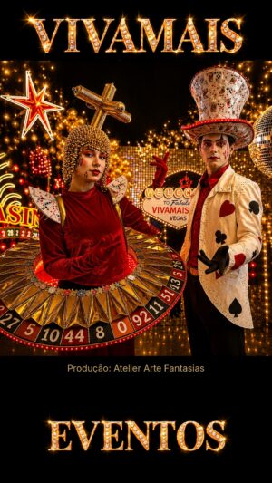 Atração para festas — Atelier Arte Fantasias — VivaMais Eventos