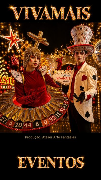 Atração para festas — Atelier Arte Fantasias — VivaMais Eventos
