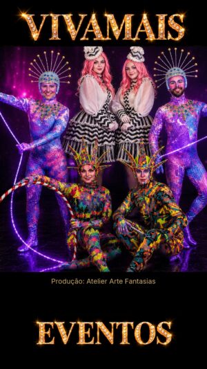 Atração para festas — Atelier Arte Fantasias — VivaMais Eventos