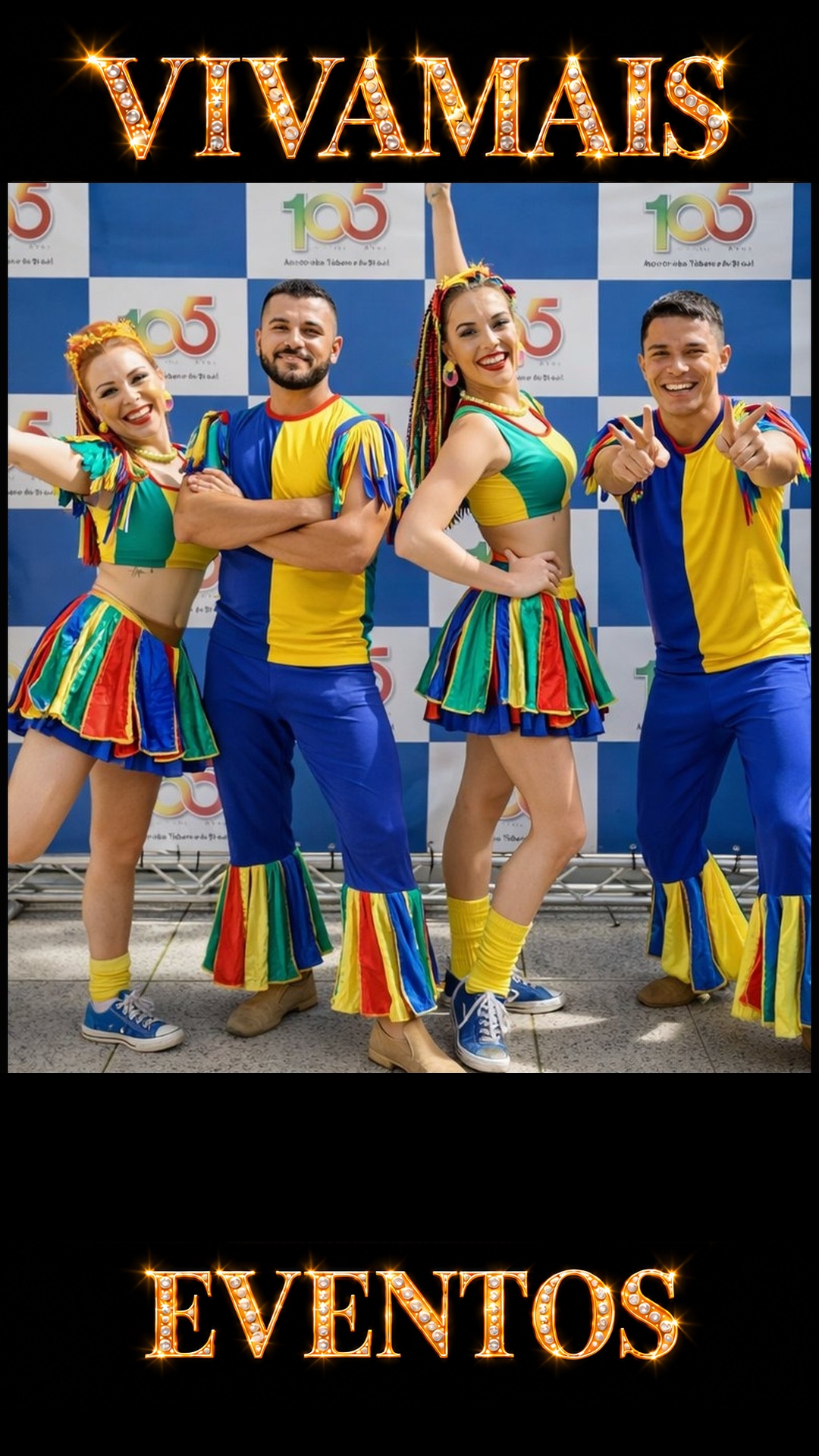 Bailarinos de Frevo - Show e Carnaval capa reels v4 1836