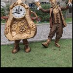 Relógio e Lumiere - Personagens A Bela e a Fera