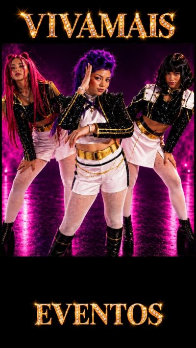 Guerreiras Huntrix – Atração KPOP para Festas capa reels v4 3058