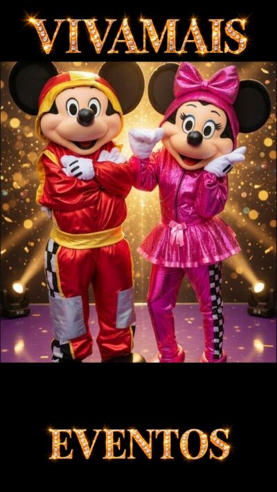 Mickey e Minnie Fitness – Atração para Festas capa reels v4 3195
