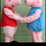 Peppa Pig e George Personagens para Festa