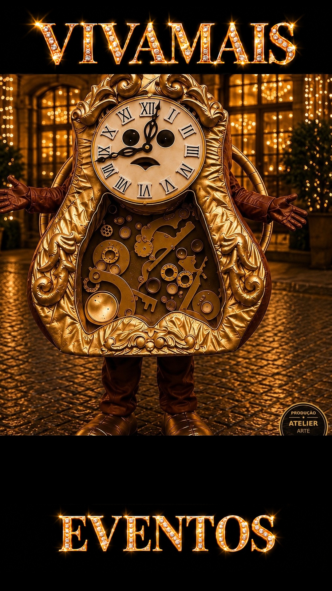 Relógio da Bela e a Fera capa reels v4 8577